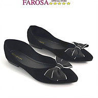 Giày bệt búp bê nữ gắn nơ FAROSA lên chân cực êm - F1 thumbnail