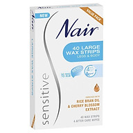 Nair Sensitive Large Wax Strips 40 thumbnail