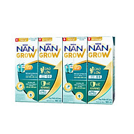 Lốc 4 Hộp Sữa pha sẵn Nestlé NANGROW 180ml/hộp sữa mát công thức từ Thụy Sĩ 100% Canxi giúp bé cao lớn vượt trội