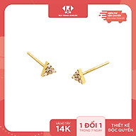 Bông Tai Nữ Vàng 14K BT167B Huy Thanh Jewelry thumbnail