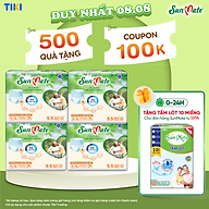Combo 4 Gói Tã Quần Người Lớn SunMate Siêu Khô Thoáng size M8, L7