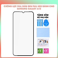 Kính Cường Lực Full Màn Hình Dành Cho Samsung Galaxy A12- Hàng Chính Hãng
