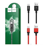 Cáp Sạc Hoco X14 Cổng Micro Dây Dài 1M - Hàng Chính Hãng
