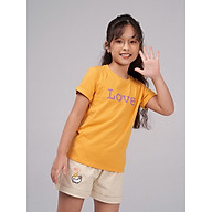 Áo thun trẻ em Yody chất liệu cotton phông cộc tay in chữ cổ tròn xuất xịn thumbnail