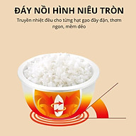 Nồi cơm điện lòng sứ dưỡng sinh 1.2L Mishio MK381 - Hàng chính hãng