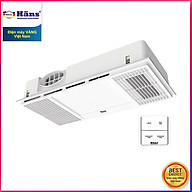 Quạt sưởi đa năng lắp đặt âm trần 4 trong 1 Hans HA-2 - Hàng Chính Hãng