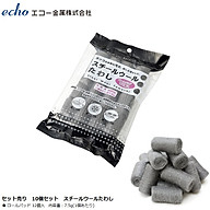 Set 12 cuộn mút cọ rửa xoong nồi Echo Metal - Hàng nội địa Nhật Bản nhập khẩu chính hãng