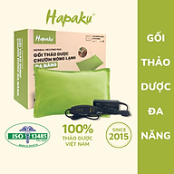 Gối Chườm Nóng Thảo Dược Hapaku - Làm Nóng Bằng Điện