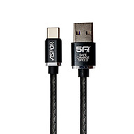 Cáp sạc USB-Type C Aspor sạc nhanh 5A ,A151-Hàng chính hãng thumbnail