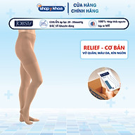 Vớ y khoa quần JOBST Relief - Cơ bản, màu da, kín ngón, 20-30mmHg, giãn tĩnh mạch chân (tất y khoa)