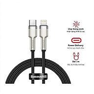 Cáp sạc nhanh PD20W truyền dữ liệu Baseus Metal Data Type-C sang iPhone ( 2 size ) - Hàng chính hãng