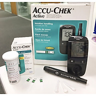 Máy đo đường huyết Accu-Chek Active, Bao gồm kim và bút chích máu thumbnail