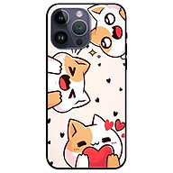 Ốp lưng dành cho Iphone 14 - Iphone 14 Plus - Iphone 14 Pro - Iphone 14 Pro Max - Chú Mèo Ôm Tim