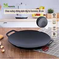 Chảo nướng chống dính bếp từ Ecoramic 36cm - Tặng túi đựng kèm tiện lợi