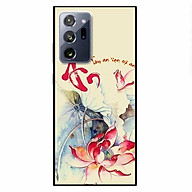 Ốp lưng dành cho Samsung Galaxy Note 20 - Note 20 Ultra - mẫu Tâm An Sen Đỏ