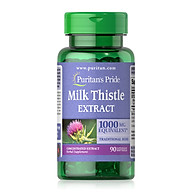 Thực phẩm bảo vệ sức khỏe gan Milk thistle 4 1 Extract 1000 mg Silymarin thumbnail