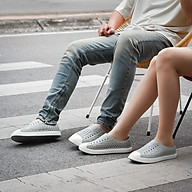 Giày lười nhựa nam nữ & trẻ em dáng Sneaker đi mưa, đi biển, dạo phố siêu nhẹ, mềm êm chân, không thấm nước thumbnail