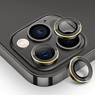 Miếng Dán Cường Lực LENS CAMERA MIPOW DIAMONDSHIELD Dành Cho iPhone 14 PRO MAX / 14 PRO MATALLIC + TITANIUM ALLOY - Hàng Chính Hãng