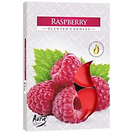 Hộp 6 nến thơm Tealight Bispol Raspberry BIS5422 Hương dâu rừng thumbnail