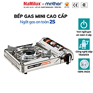 Bếp Gas Mini Cao Cấp Ngắt Gas An Toàn 2S │Giải Pháp Chống Nổ Lon Gas│Công Suất 2.6 Kw (2.200 kcal/giờ)│Hàng Chính Hãng