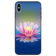 Ốp lưng dành cho Iphone X / Xs - Iphone Xs Max - Iphone Xr mẫu Sen Xanh Hồng