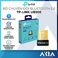 Bộ chuyển đổi Bluetooth TP-Link UB500 USB Nano Bluetooth 5.0, Hỗ trợ Windows 11/10/8.1/7, hàng chính hãng
