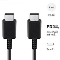 Dây sạc siêu nhanh Type C to Type C hỗ trợ sạc siêu nhanh cho các dòng điện thoại Samsung và các dòng máy dùng cổng sạc Type C