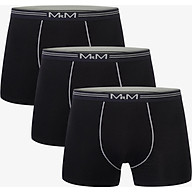 Combo 3 quần sịp đùi nam Cao Cấp Boxer MRM FASHION cùng màu thumbnail