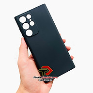 Ốp lưng cho SamSung Galaxy S23 Ultra silicone dẻo bảo vệ cụm camera sau, chống vân tay, chống bám mồ hôi - Hàng chính hãng