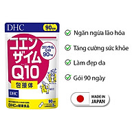 Viên uống chống lão hóa da DHC Nhật Bản Coenzyme Q10 thực phẩm chức năng bổ sung vitamin C làm đẹp da thumbnail