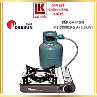 Bếp Ga Mini 2 Chiều Maxsun MS-3800LPG A - Công Suất 2900W, Phủ Sứ Cao Cấp - Hàng chính hãng - Bảo Hành 12 Tháng