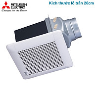 Quạt hút âm trần nối ống gió Mitsubishi VD-15Z4T6 12W Made in ThaiLand HÀNG CHÍNH HÃNG