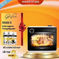 Nồi Chiên Hơi Nước 2GOOD S100 Lòng Nồi Inox Gồm 10 Chương Trình Nấu Dung Tích 20 Lít Công Suất 1800 W - Hàng Chính Hãng