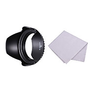 72mm Tulip Flower Lens Hood with Cleaning Cloth for DSLR Camera Lens Quick thumbnail