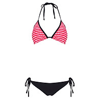 Bộ Đồ Bơi Bikini Hai Mảnh Với Áo Tắm Dạng Tam Giác & Quần Bơi Bikini Thắt thumbnail