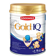 sữa bột GOODMILK GOLD IQ Dành cho trẻ 6 tháng đến 36 tháng lon 900gr thumbnail
