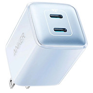 Adapter Sạc 2 Cổng ANKER 521 Nano Pro 40W Type-C Tích Hợp PIQ 3.0 A2038 - Hàng Chính Hãng