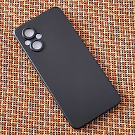 Ốp lưng cho OPPO Reno7 Z 5G, Reno8 Z 5G silicon dẻo màu đen chống bám bẩn, chống vân tay, bảo vệ camera - Hàng nhập khẩu