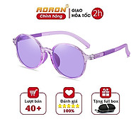 Kính Mát Trẻ Em Kính Râm Cho Bé Kính Mắt Tròn Chống Tia UV Bảo Vệ Mắt An Toàn Tuyệt Đối AK060 Aoron