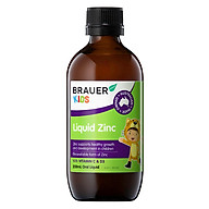 Brauer Kids Liquid Zinc - hỗ trợ cho trẻ biếng ăn từ 1 tuổi (200m)