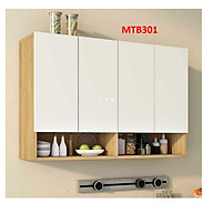 Tủ bếp mini cho căn hộ chung cư, tủ bếp treo tường cho không gian nhỏ MTB301 - Nội thất lắp ráp Viễn Đông Adv