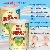 Sữa Nhật Cho Bé Tăng Cân Từ 0 Đến 1 Tuổi Meiji Hỗ Trợ Tăng Hệ Miễn Dịch thumbnail