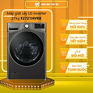 Máy giặt sấy LG AI DD Inverter giặt 21 kg - sấy 12 kg F2721HVRB - Hàng chính hãng - Chỉ giao HCM