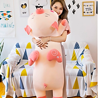 Thú nhồi bông heo cánh tiên trái tim so cute - Size từ 75cm đến 110cm - Quà tặng gấu bông heo goodnight lim dim dễ thương - Gối ôm mềm mịn cho bé.