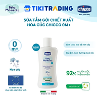 Sữa tắm gội cho bé chiết xuất Hoa cúc 0M+ Chicco 200ml