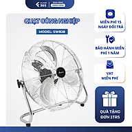 Quạt Công Nghiệp SOWUN SW828 Sải Cánh Nhôm 50cm, Công Suất 130W Diện Tích Làm Mát Rộng