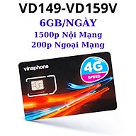 Sim Và Esim 4G Vinaphone VD149 Tặng 120GB/Tháng Và 200 Phút Gọi Ngoại Mạng (Hàng Chính Hãng) - Mẫu ngẫu nhiên