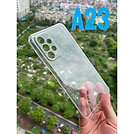 Ốp lưng silicon cho Samsung Galaxy A23 dẻo Gor Bảo vệ camera trong suốt Hàng nhập khẩu