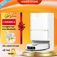 Robot Hút Bụi Lau Nhà Dreame L30s Ultra Xòe Giẻ Giặt Sấy Giẻ Nước Nóng Khử Khuẩn Ion, Camera AI Lực Hút 11.000 Pa - Hàng Chính Hãng