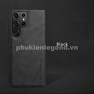 Ốp lưng da cao cấp cho SamSung Galaxy S25 Ultra , S24 Ultra , S23 Ultra , S22 Ultra chính hãng X-level viền mềm, chống bám vân tay - Hàng chính hãng